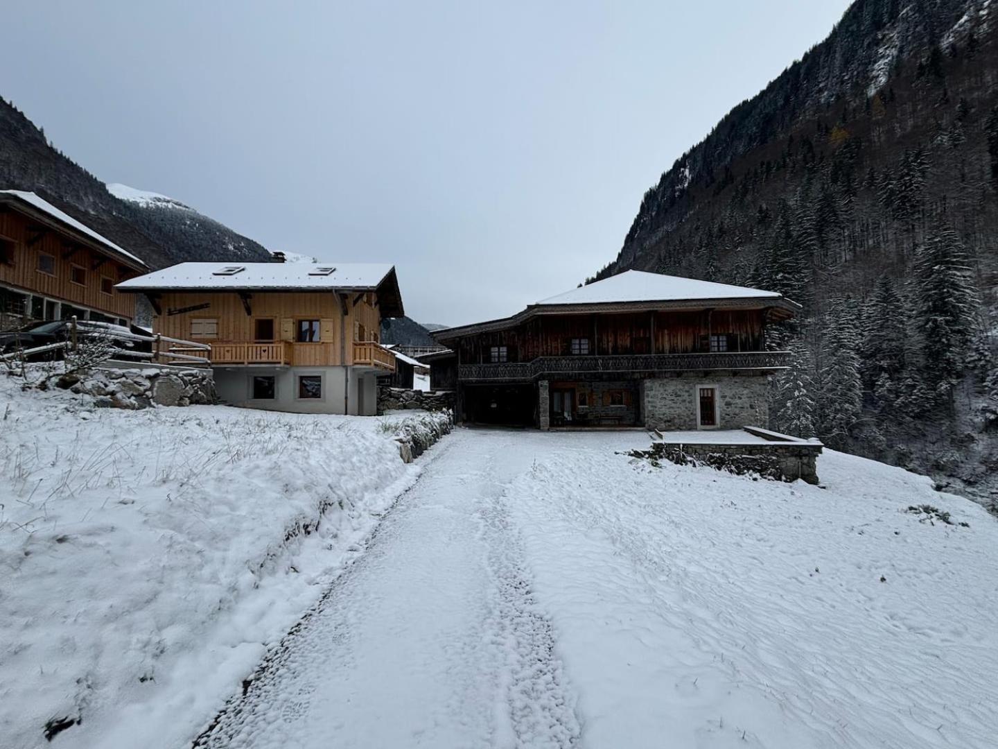 Chalet L'Aberiot Montriond Exteriör bild