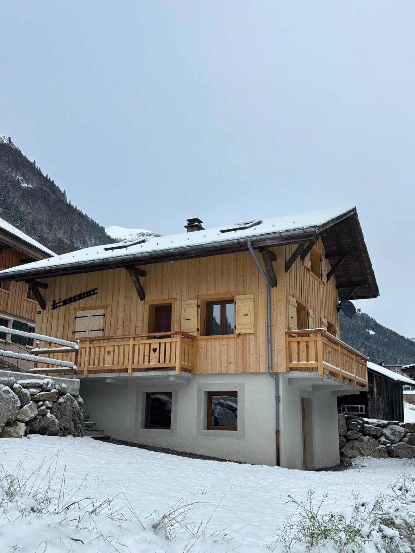 Chalet L'Aberiot Montriond Exteriör bild