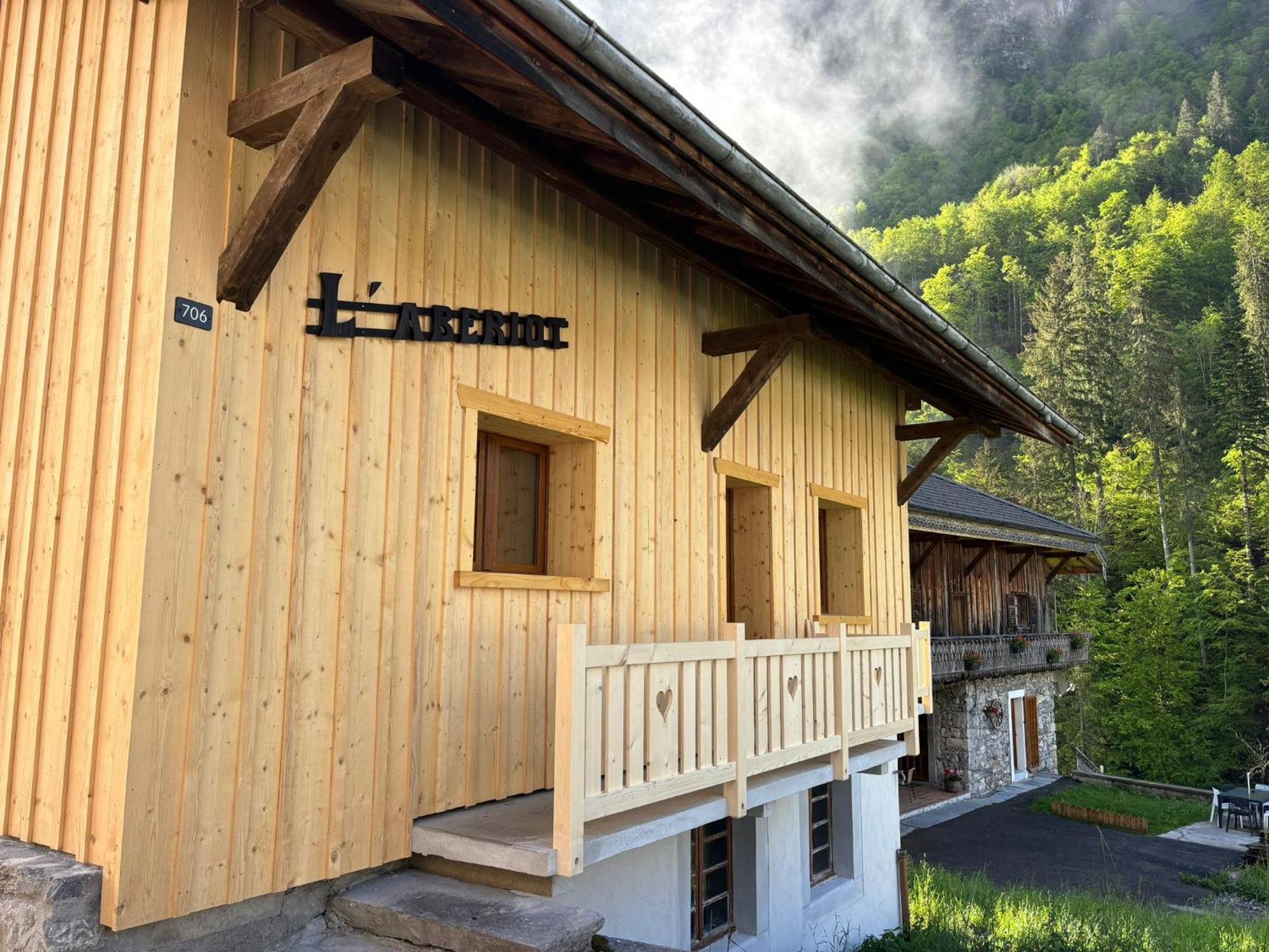 Chalet L'Aberiot Montriond Exteriör bild